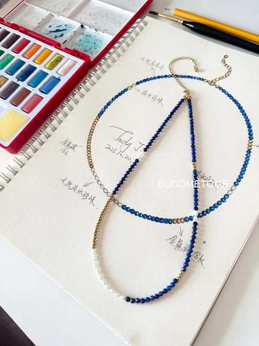 【Original】Quiet Space｜Natural Lapis Lazuli  Necklace https://www.xiaohongshu.com/goods-detail/653ddf0e05c3d400013a2b3b