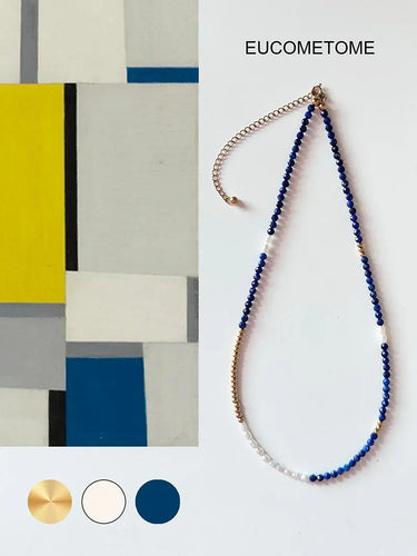 【Original】Quiet Space｜Natural Lapis Lazuli  Necklace https://www.xiaohongshu.com/goods-detail/653ddf0e05c3d400013a2b3b