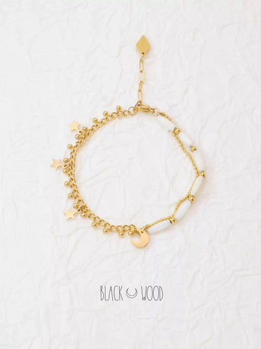 Black Wood | Design Custom Beaded Pendant Bracelet Series Bath Wearable Buddha&Energy