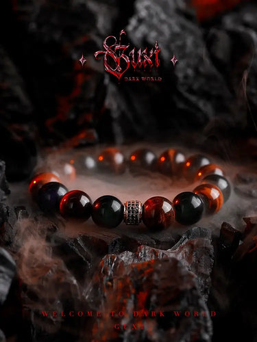 Fengshui Crystal Jewelry[The Fatal Encounter] Obsidian  Tigereye Bead Fengshui Crystal Jewelry[The Fatal Encounter] Obsidian Bracelet Boys Niche High Sense Tigereye Bead Bracelets for Boyfriend Ornament
Style: Original designNovelty: FBuddha&EnergyBuddha&EnergyFatal Encounter] Obsidian Tigereye Bead Bracelets